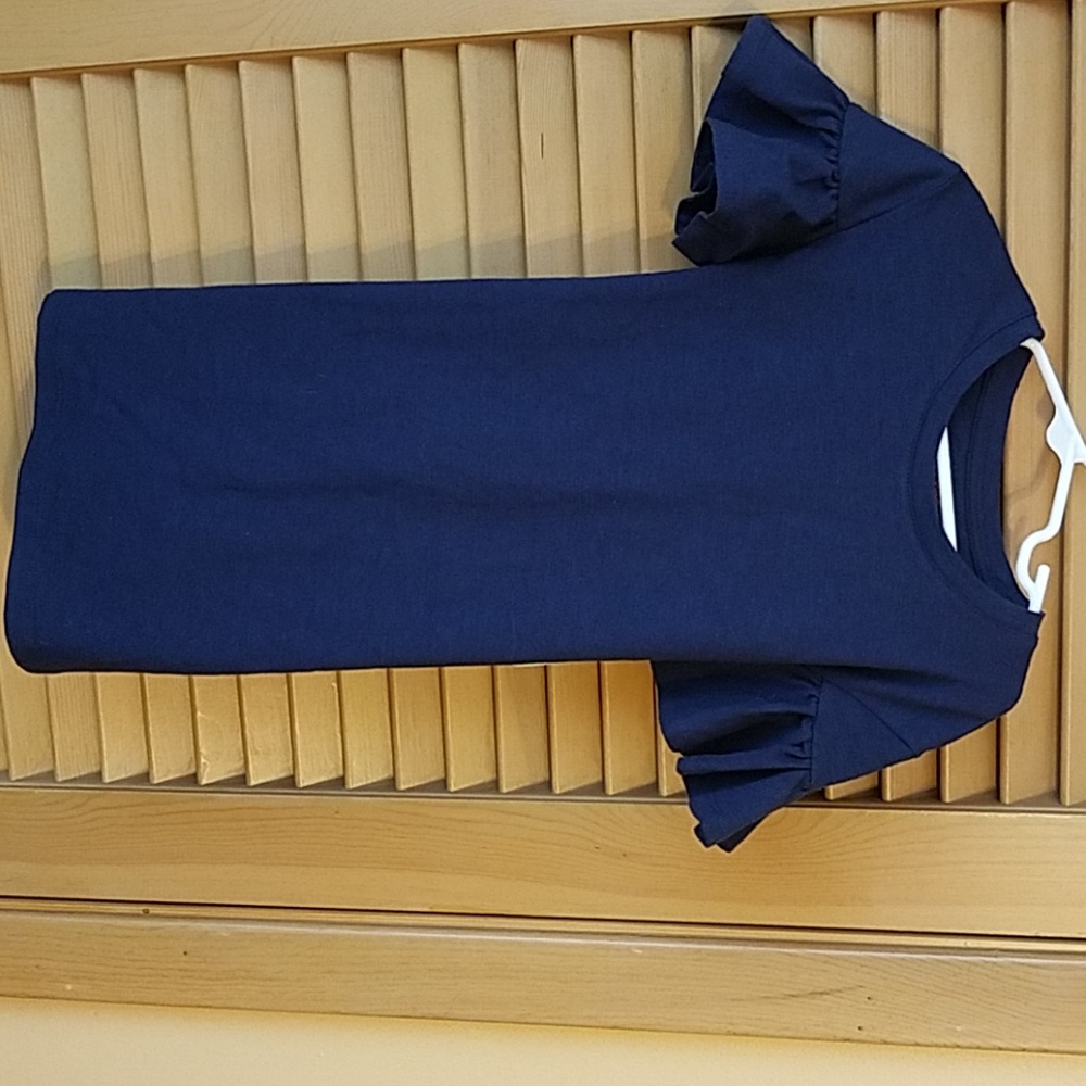 NWT girls Navy blue dress